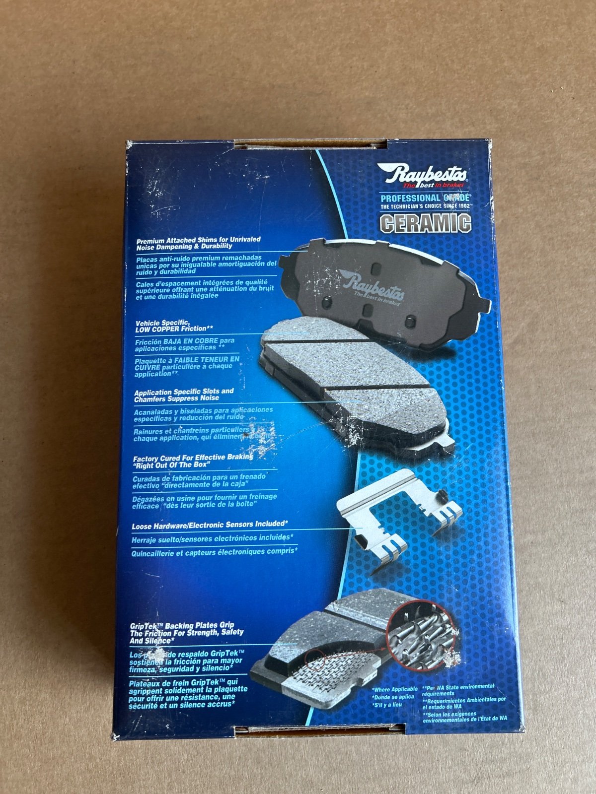 Raybestos Bremsbeläge PGD1041C – Jeep Commander/Grand Cherokee 2005–2010