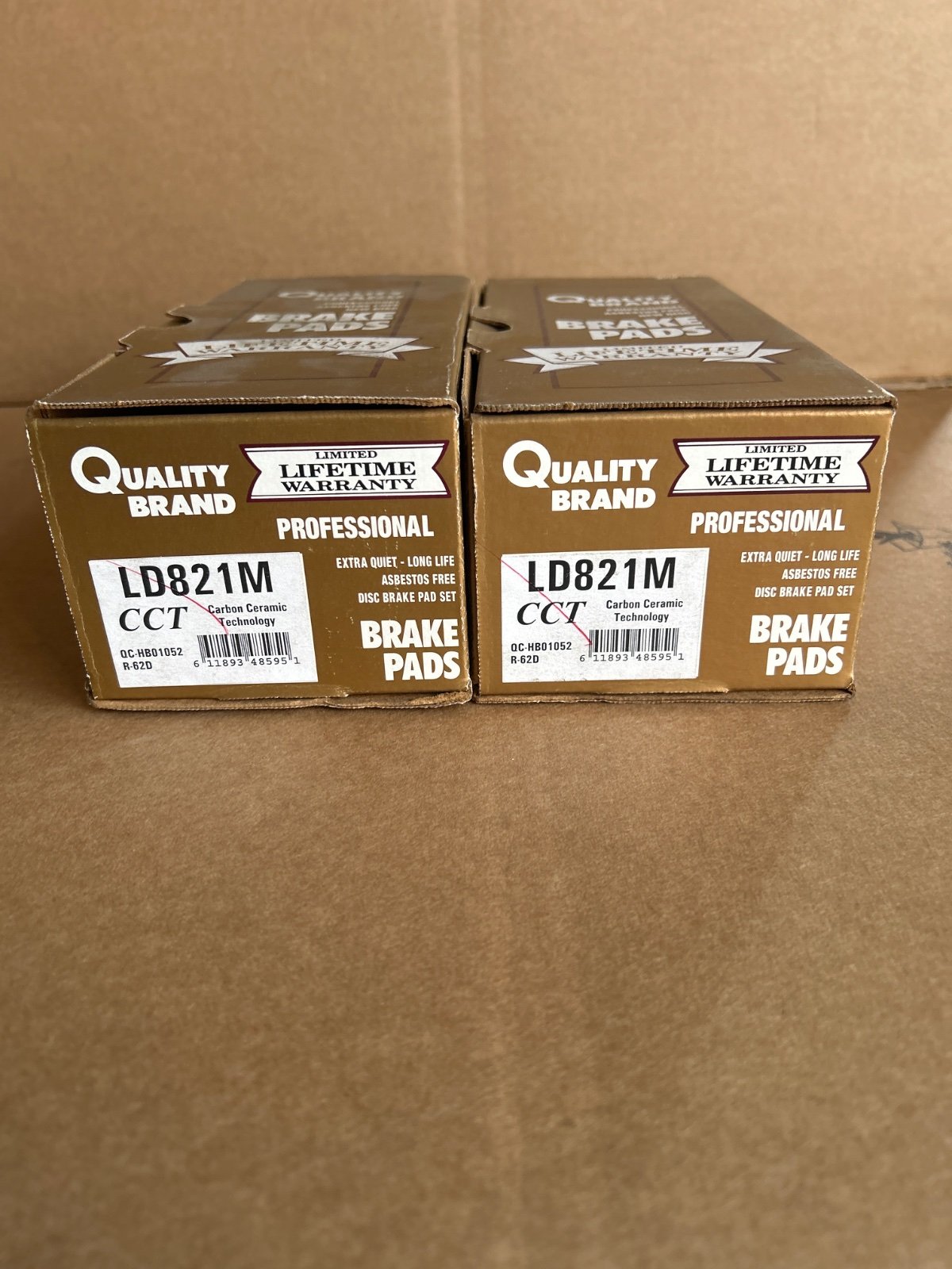 Quality Brand Bremsbeläge LD821M – Dodge Ram 2500/3500/Van 3500 2000–2002