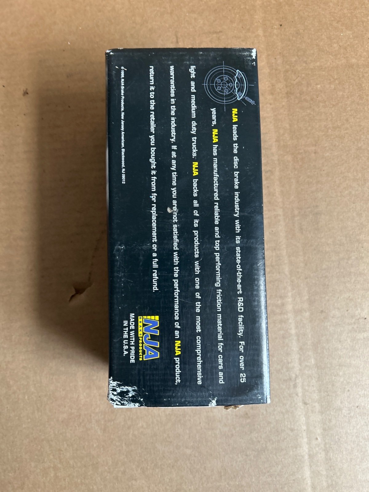 NJA Bremsbeläge MD666 – Jeep Grand Cherokee/TJ/Wrangler 1994–1998