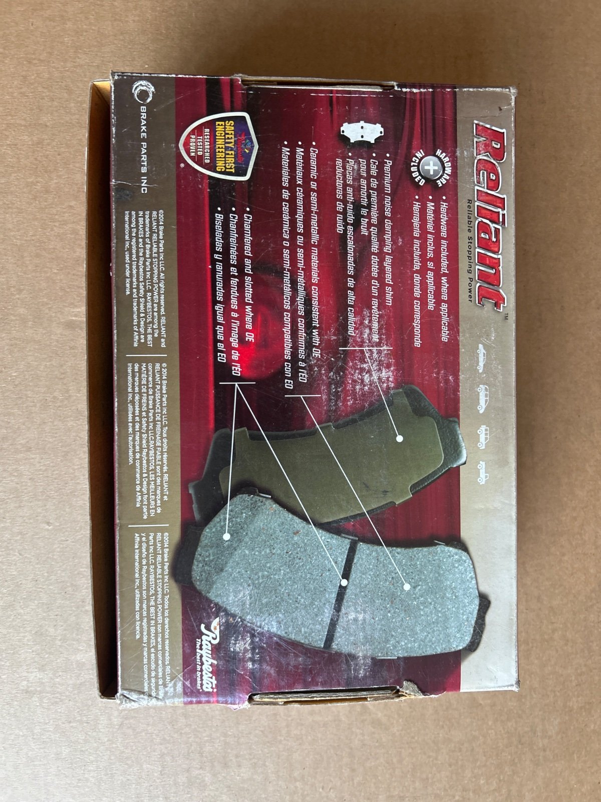 Raybestos Bremsklötze MGD909CH – Chevrolet Silverado 3500/3500 Classic/3500 HD, GMC Sierra… 2001–2010