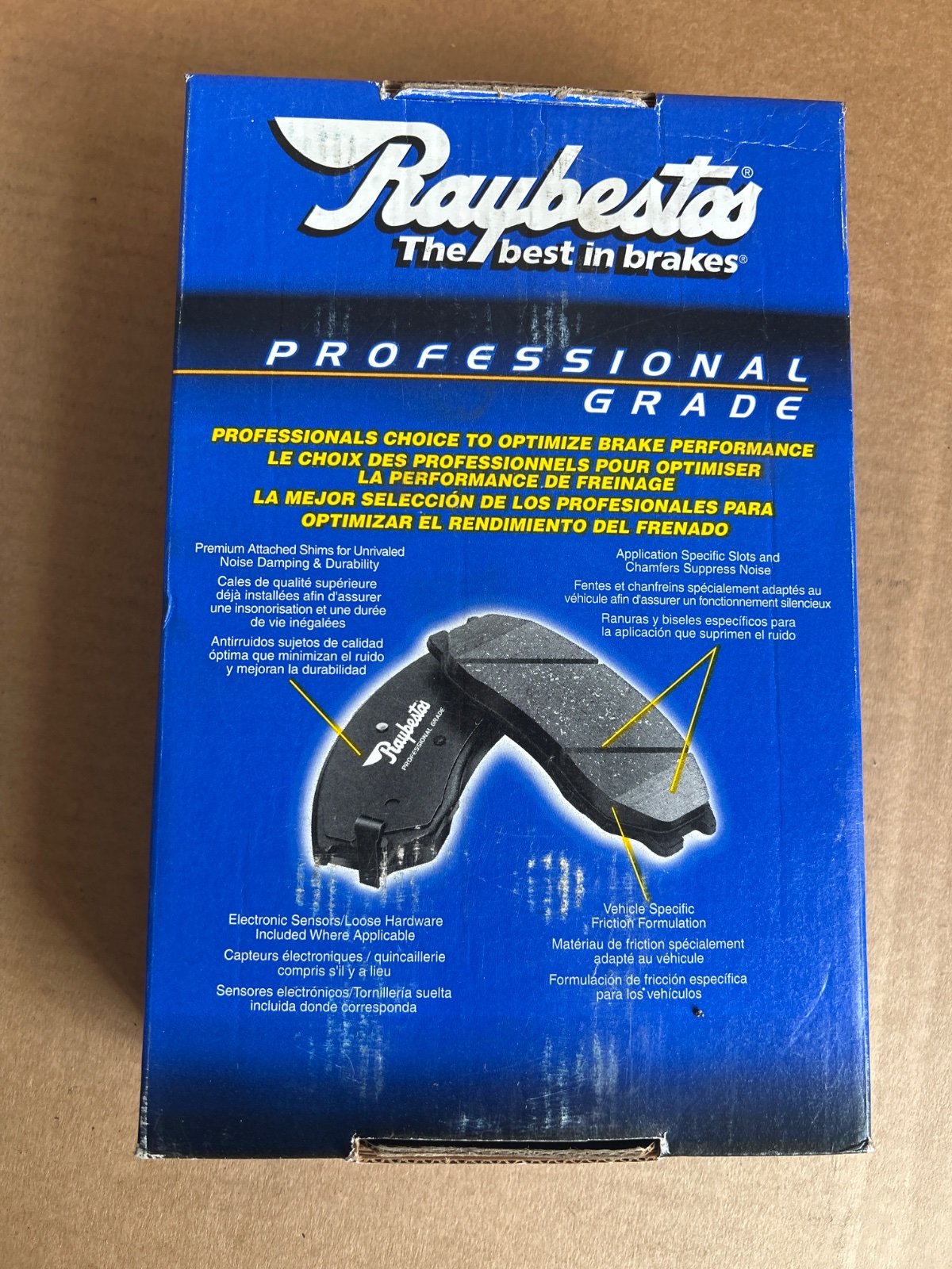 Raybestos Bremsbeläge PGD758M – Dodge Ram 1500/Van 1500 1998–2002