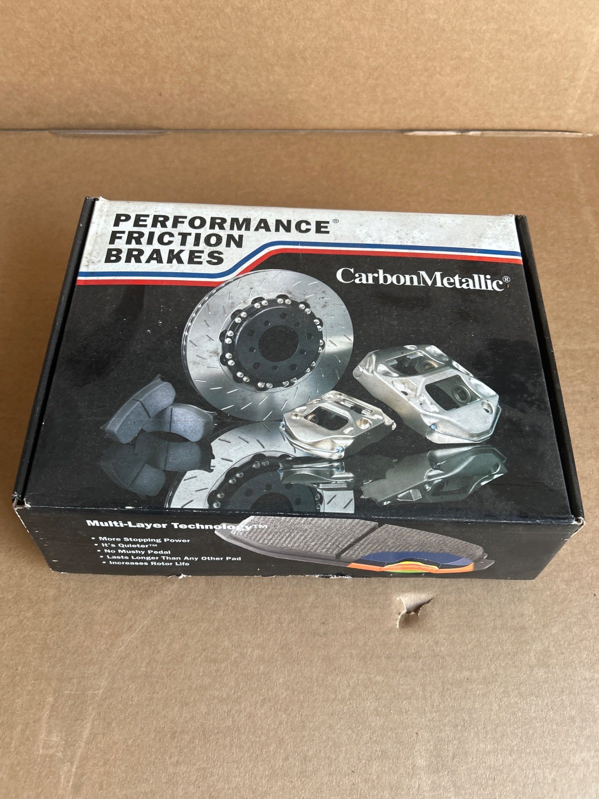 Performance Friction Bremsklötze V Asbestfrei Carbon CM821 – Dodge Ram 2500/3500 2000–2002