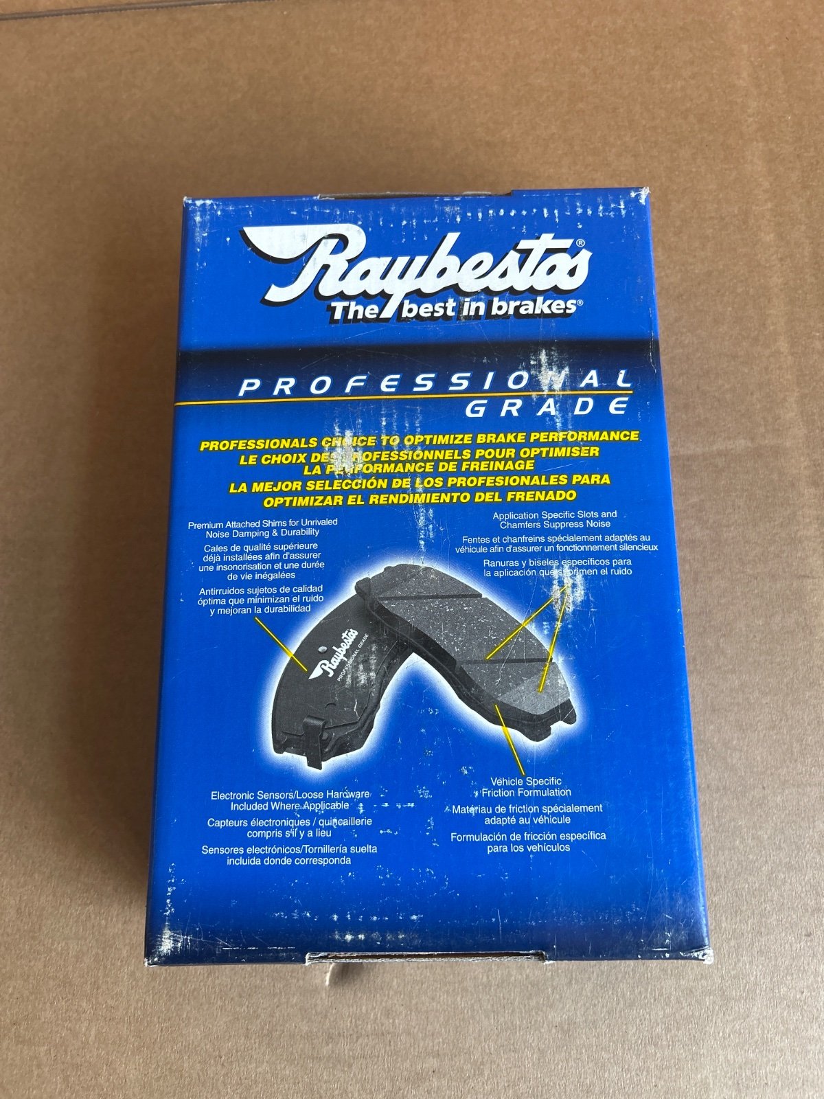 Raybestos Bremsbeläge PGD726C – Chevrolet Blazer/S-10, GMC Jimmy/Sonoma, Oldsmobile Bravada 1997–2005