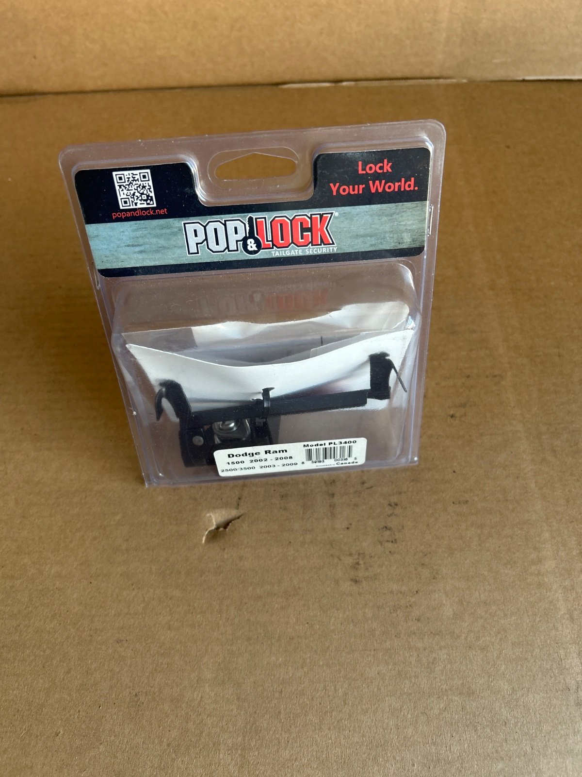 Pop & Lock Schloß Heckklappe+Schlüssel POP&LOCK PL3400 – Dodge Ram 1500/2500/3500 2002–2009