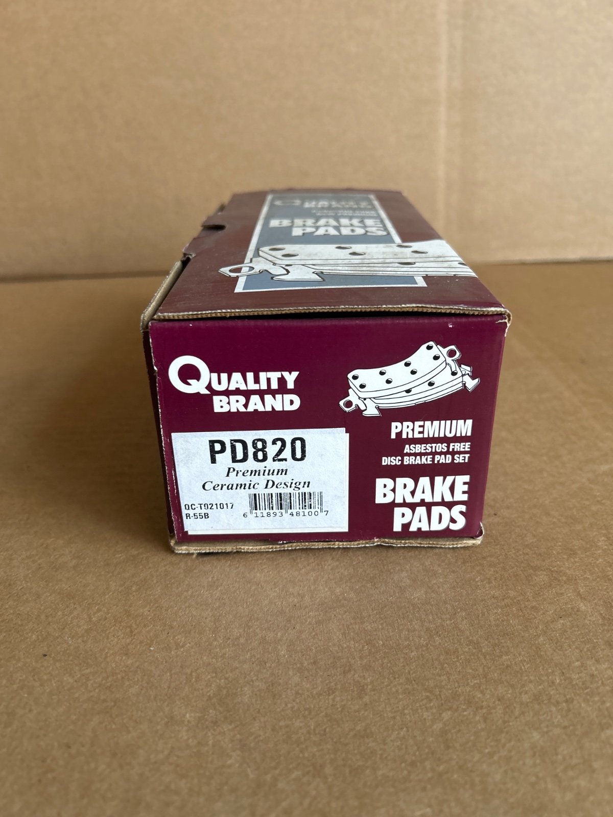 Quality Brand Bremsklötze V PD820 – Dodge Dakota/Durango 2000–2002