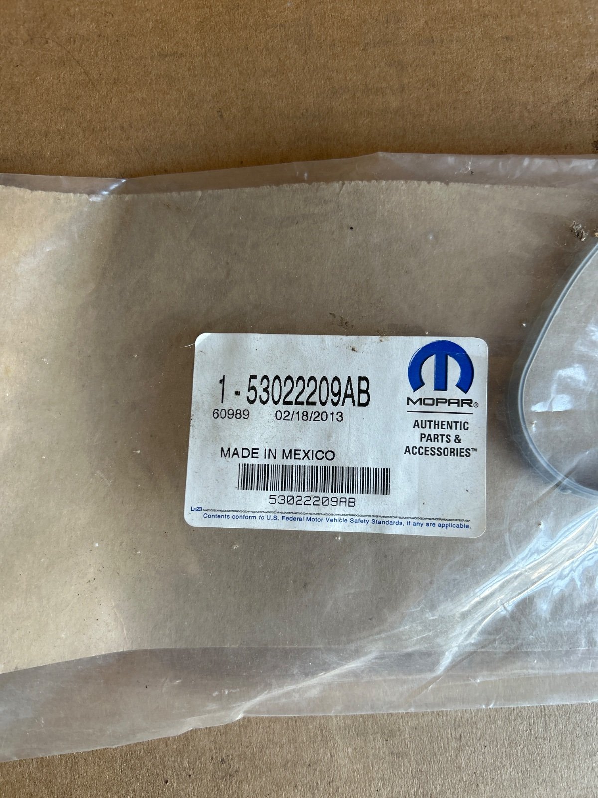 Mopar Dichtung Wasserpumpe 53022209AB – Dodge Ram 1500/2500/3500, Ram 1500/2500/3500 2009–2012