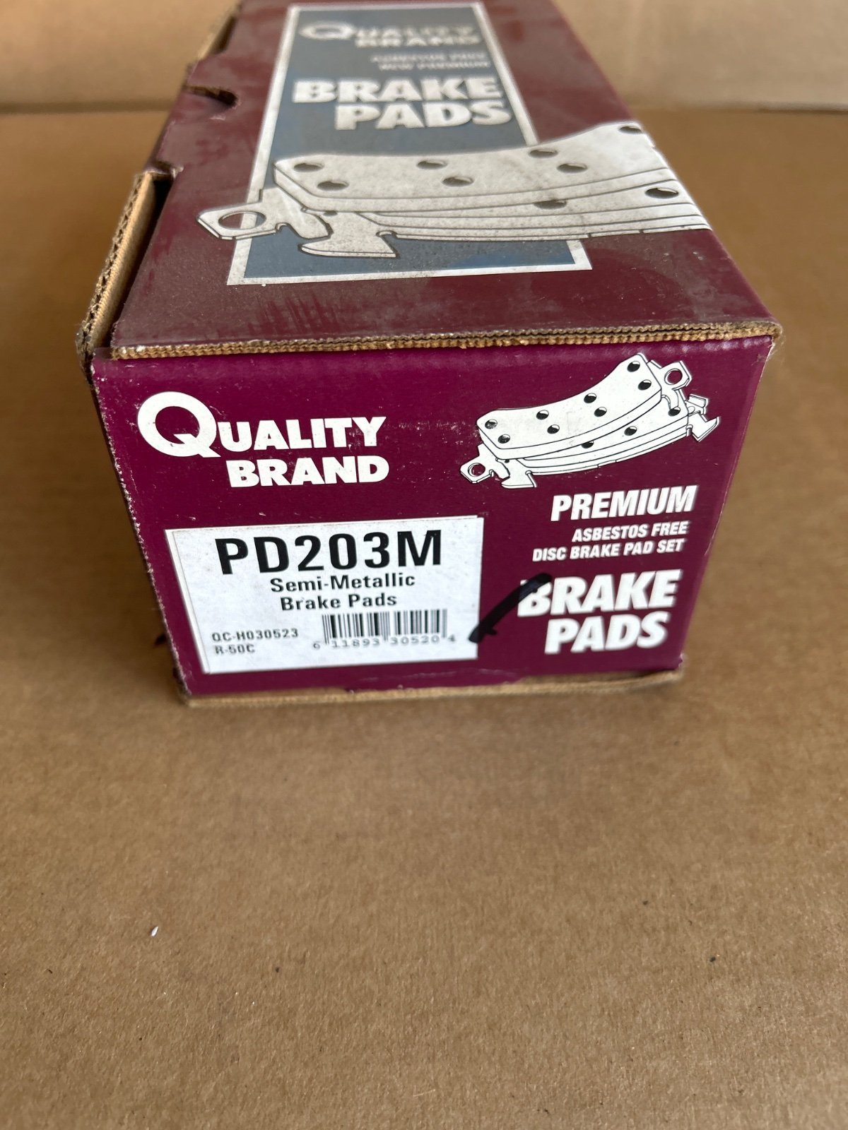 Quality Brand Bremsbeläge PD203M – Jeep Cherokee/Wrangler/CJ7… 1982–1993