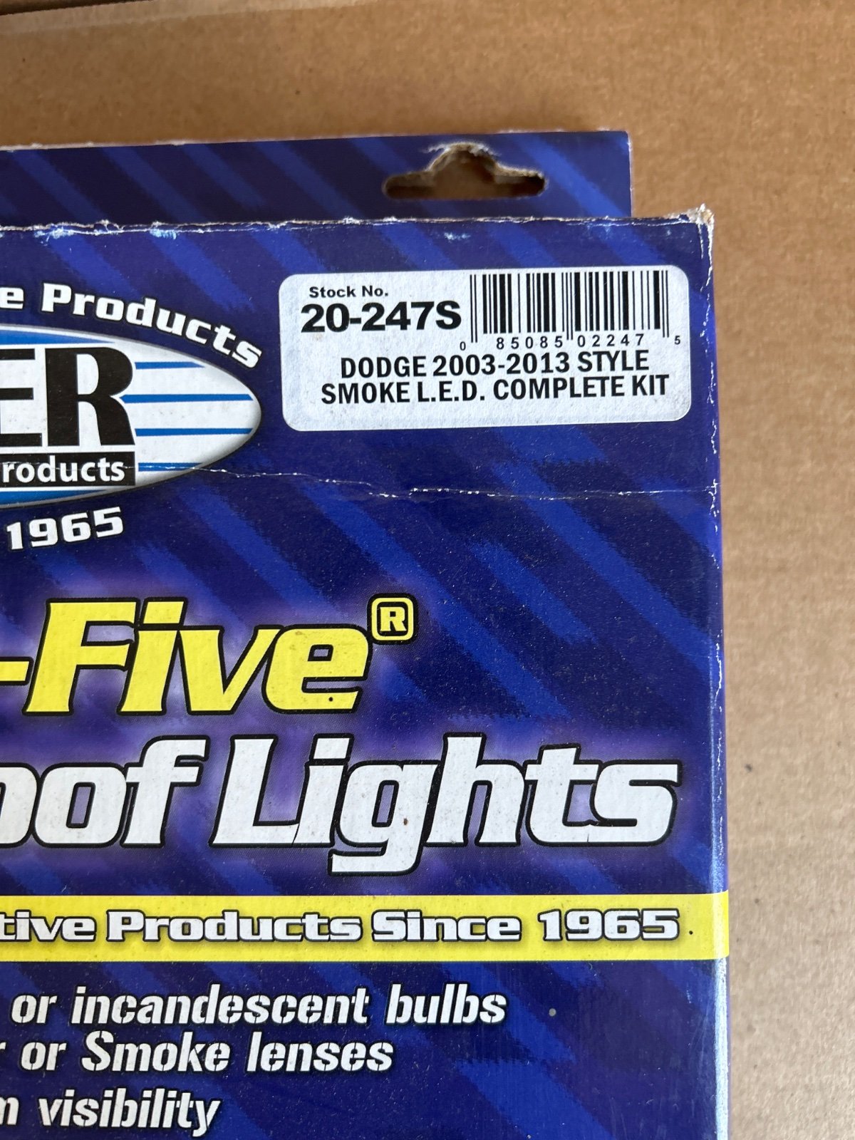 Pacer Lampen Runninglight Dach Smoke 20-247S – Dodge Ram 1500/2500/3500, Ram 1500/2500/3500 2003–2016