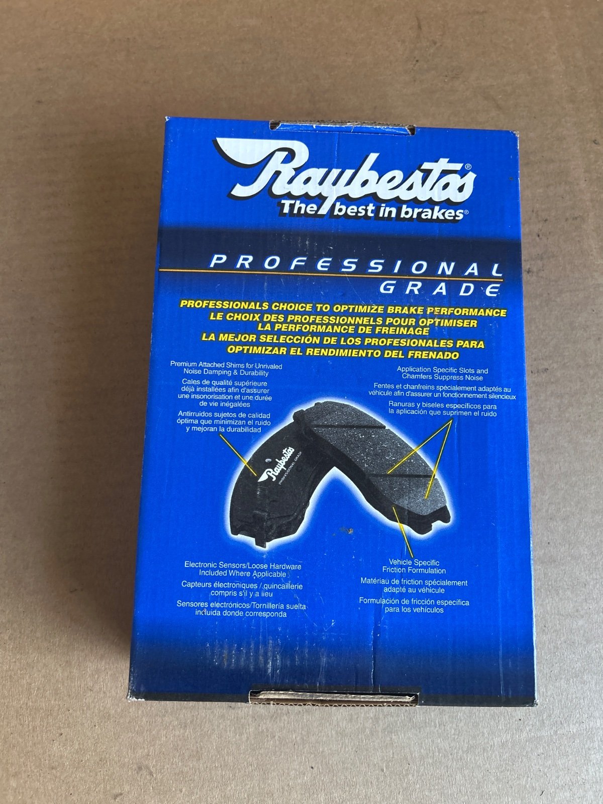 Raybestos Bremsklötze V Asbestfrei PGD14 – Ford Fairlane/Falcon/Mustang…, Mercury Comet/Cougar/Cyclone… 1968–1973