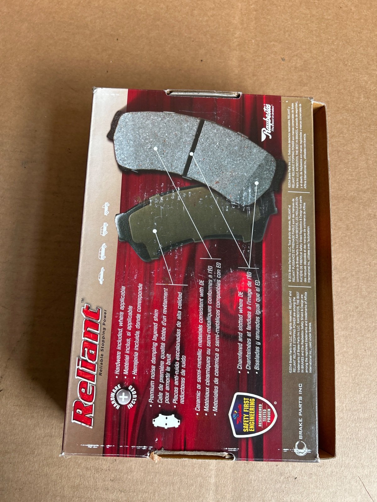 Raybestos Bremsbeläge MGD459MH – Chevrolet C35/C3500/Express 2500…, Dodge Ram 2500/3500, GMC… 1990–2002