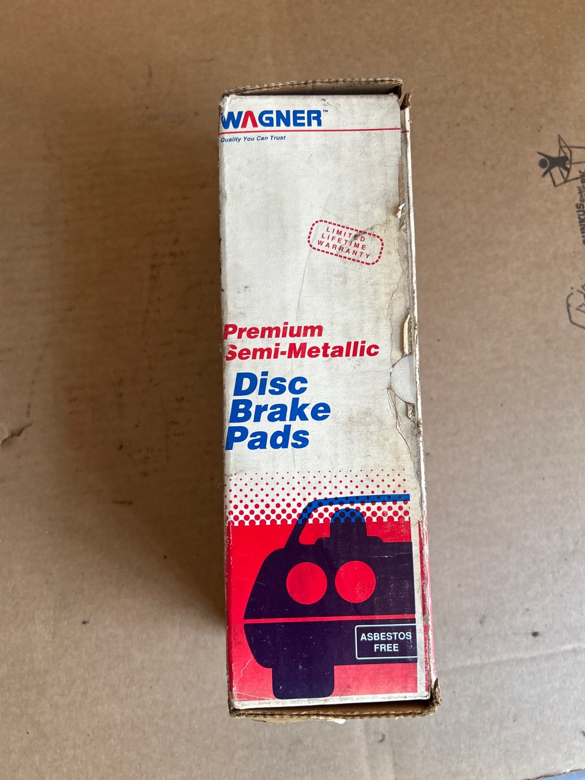 Wagner Bremsklötze V Asbestfrei MKD203 – Jeep Cherokee/CJ5/CJ7… 1980–1993