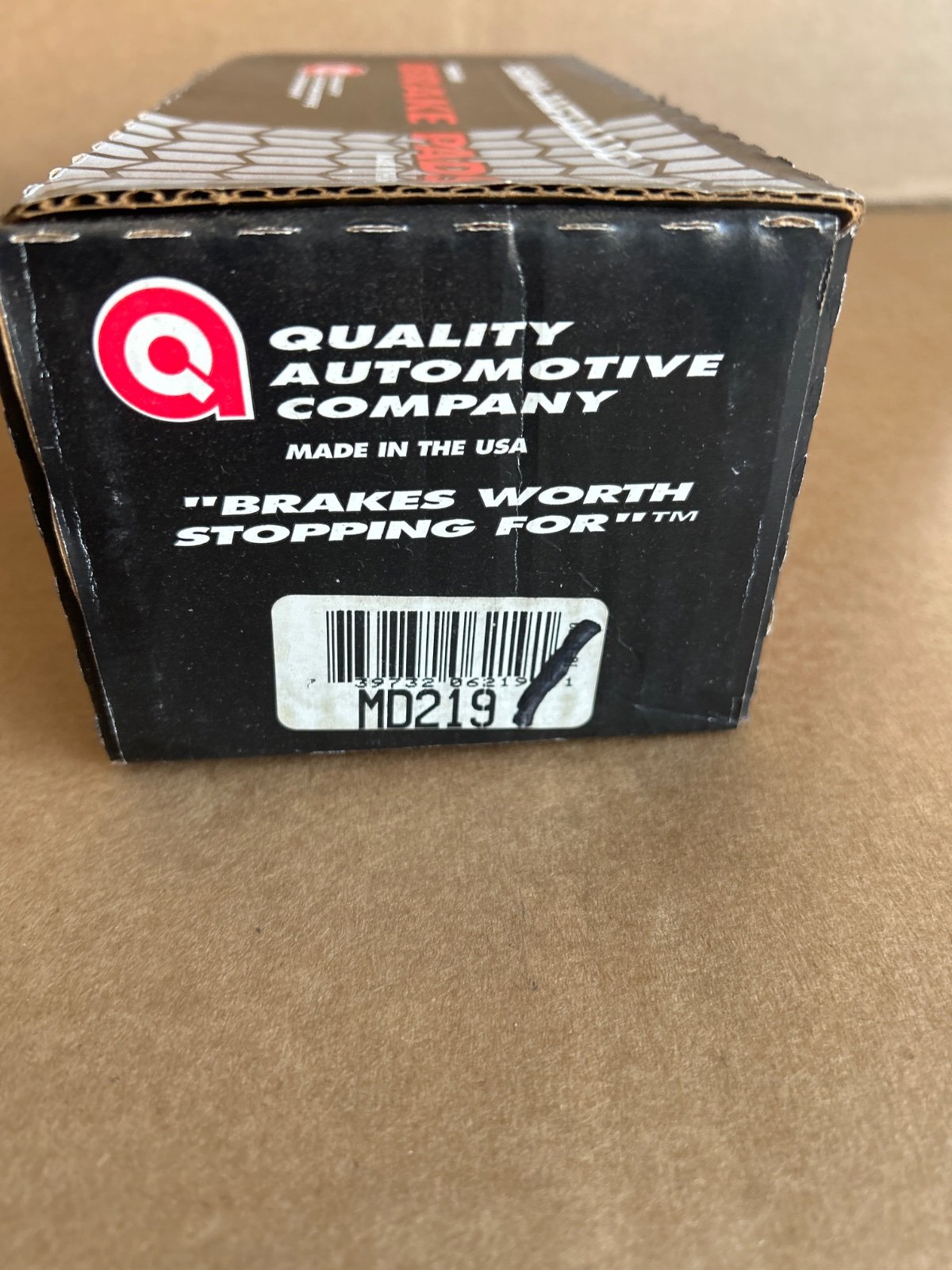 Quality Automotive Company Bremsbeläge MD219 – Chrysler Daytona/Laser/LeBaron…, Dodge 600/Aries/Daytona…,… 1984–1990