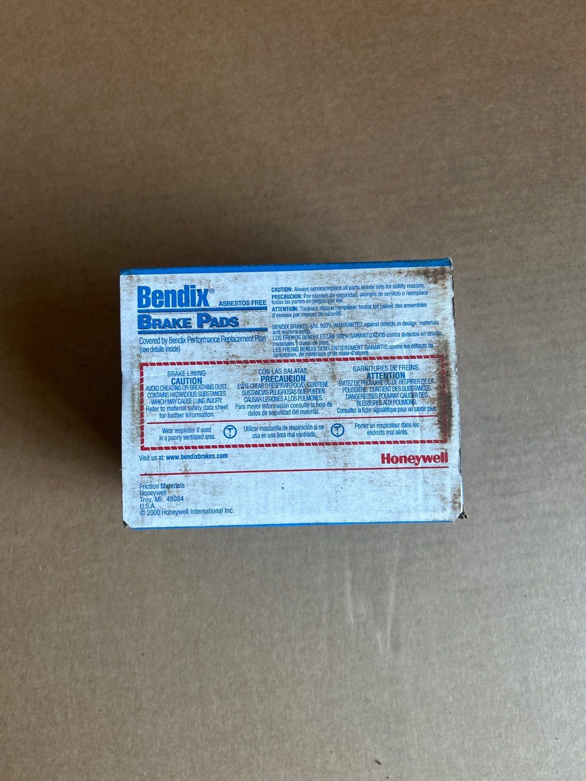 Bendix Bremsklötze H Asbestfrei MKD413 – Chevrolet Camaro/Corvette, Pontiac Firebird 1985–1997