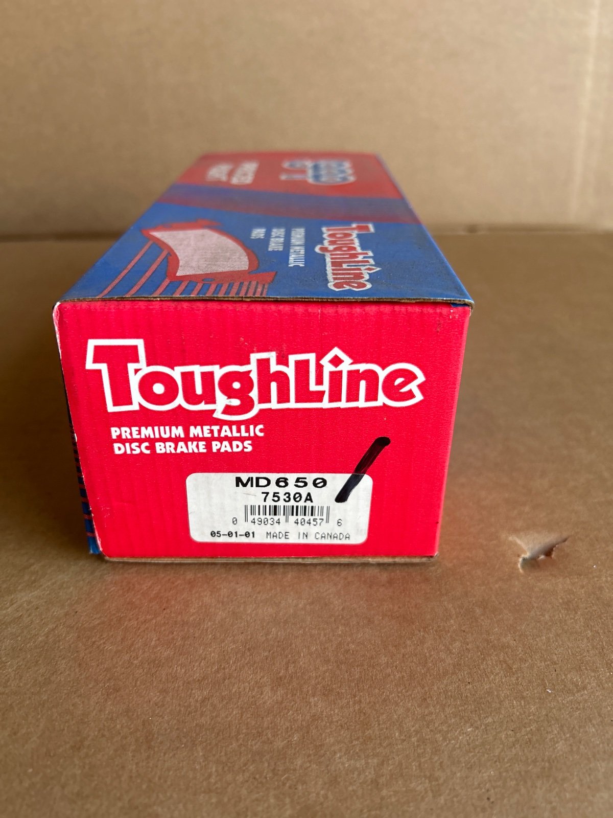 Toughline Bremsbeläge MD650 – Chrysler Cirrus/Sebring, Dodge Stratus, Plymouth Breeze 1995–2000